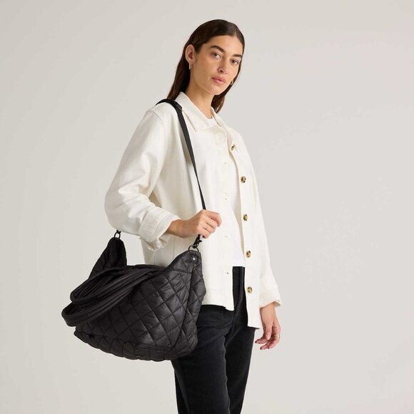 Quince Transit Quilted Carry-All Tote - Picture 1 of 10